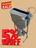 Bild von Bienenabkehrgerät 50 cm mit Fußpedal für Magazinbeuten, Bild 1