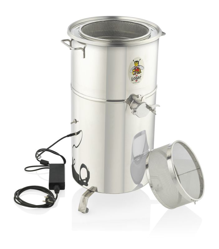 Logar Siebanlage mit rotierendem Feinfiltersieb