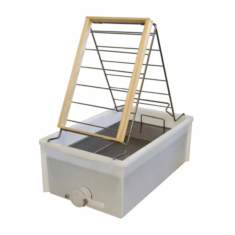 Entdecklungswanne PVC mit Siebeboden (Tischmodell) – Entdecklungsgeschirr