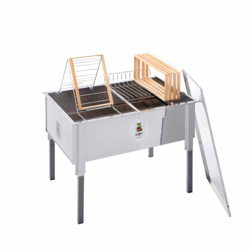 Logar Entdecklungswanne 103 cm mit Deckel AŽ, hochgestellt – Art. Nr. 8021