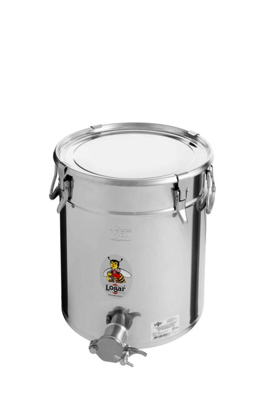 Abfüllbehälter mit Schrägboden